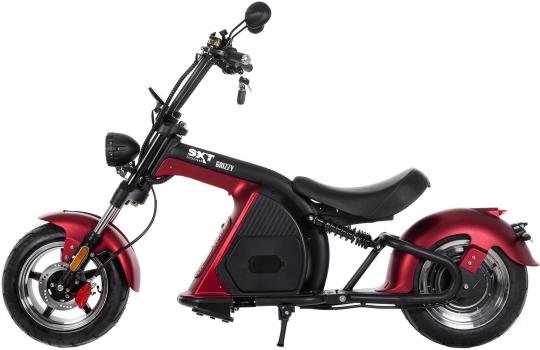 SXT Grizzy Scooter Électrique (45 km/h - L1e) - Noir