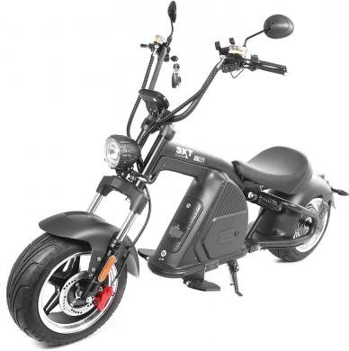 SXT Grizzy Scooter Électrique (45 km/h - L1e) - Noir
