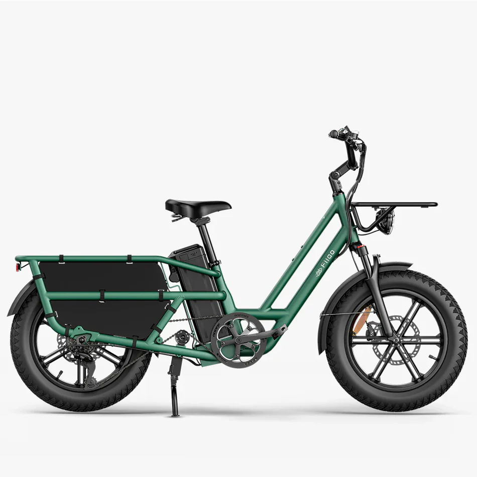 Fiido T2 Vélo Cargo Électrique Pliable (25 km/h) - Vert