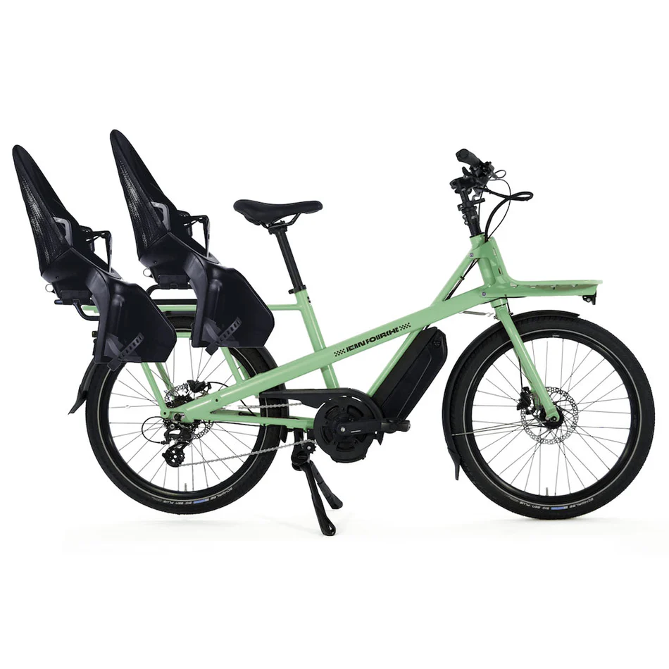 Jean 2 Vélo Cargo Électrique French Made (25 km/h conforme CE) - Rose