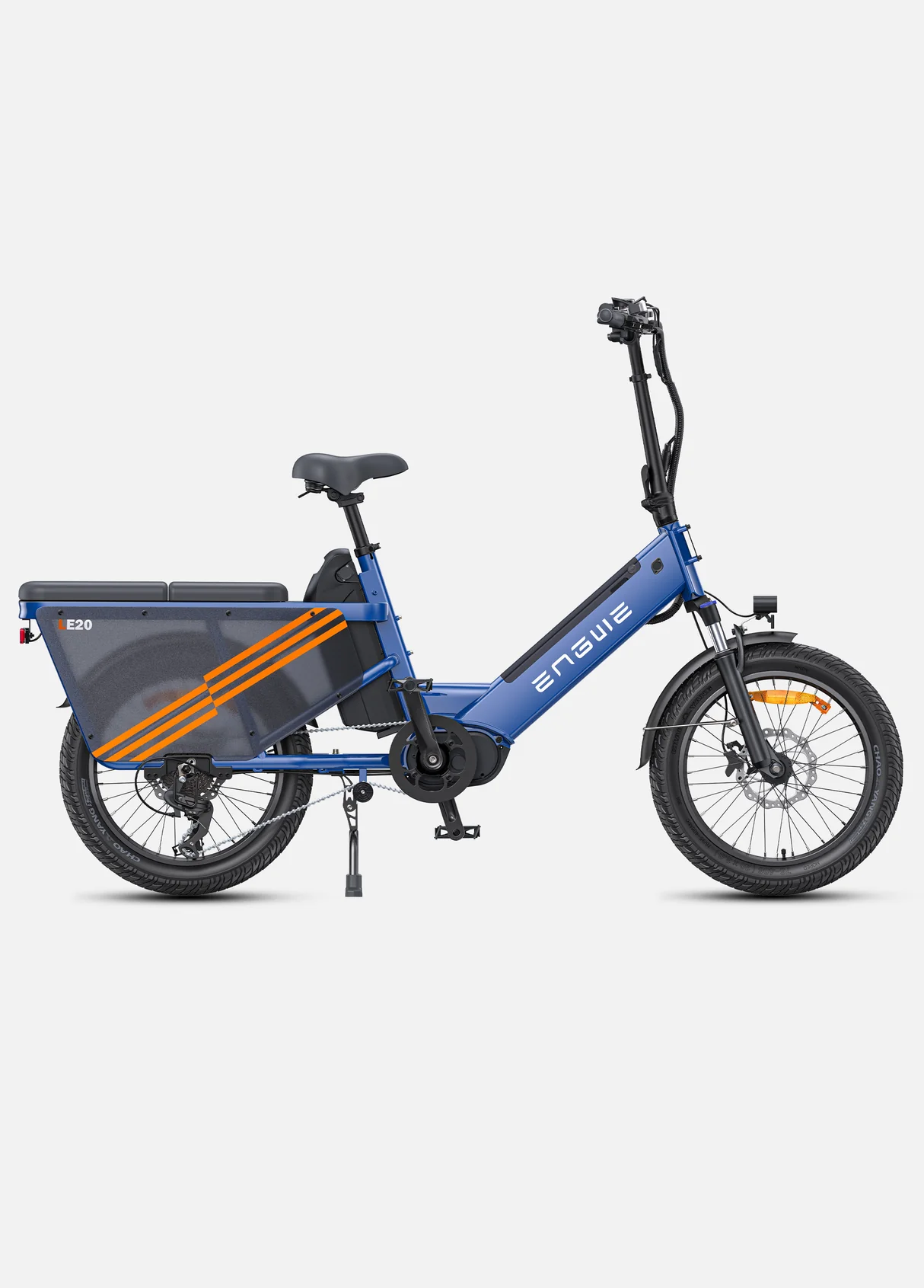 ENGWE LE20 Vélo Cargo Électrique (25 km/h bridé) - Bleu