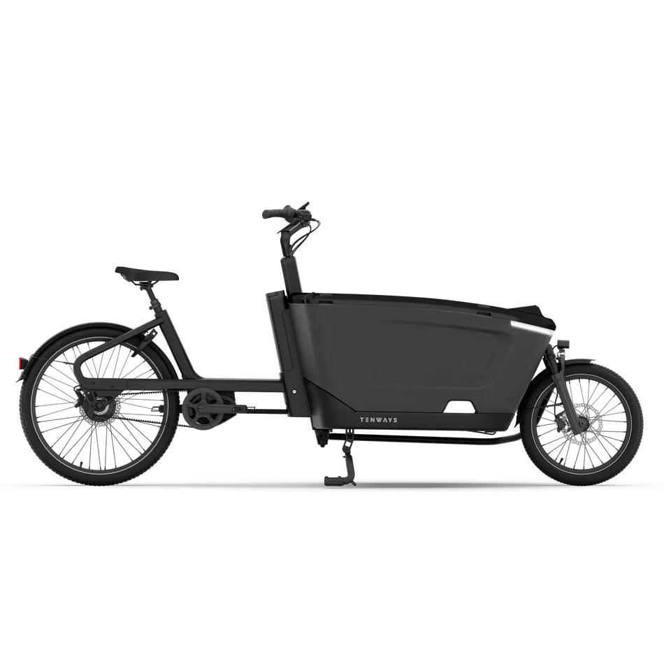 Tenways Cargo ONE Vélo Cargo Électrique Premium (25 km/h) - Noir